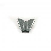 Hematite Little Butterfly 24mm Pendant